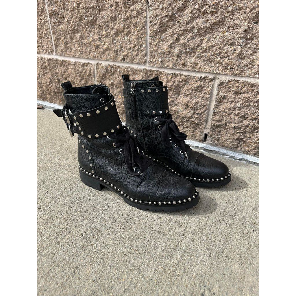 Sam edelman jennifer studded best sale combat boots