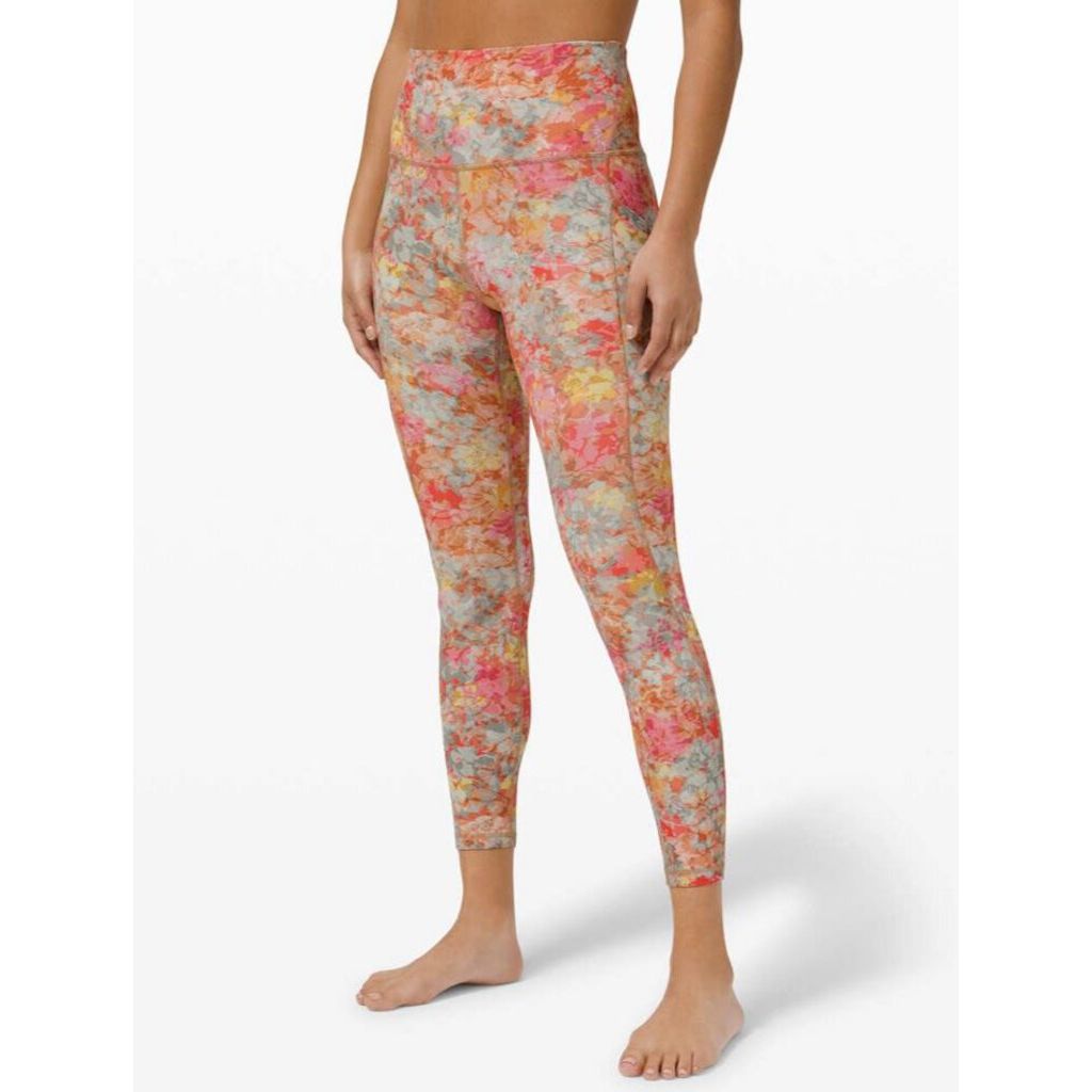 Lululemon Align High-Rise Pant With Pockets 25” in Inflorescence Multi -  Size 6