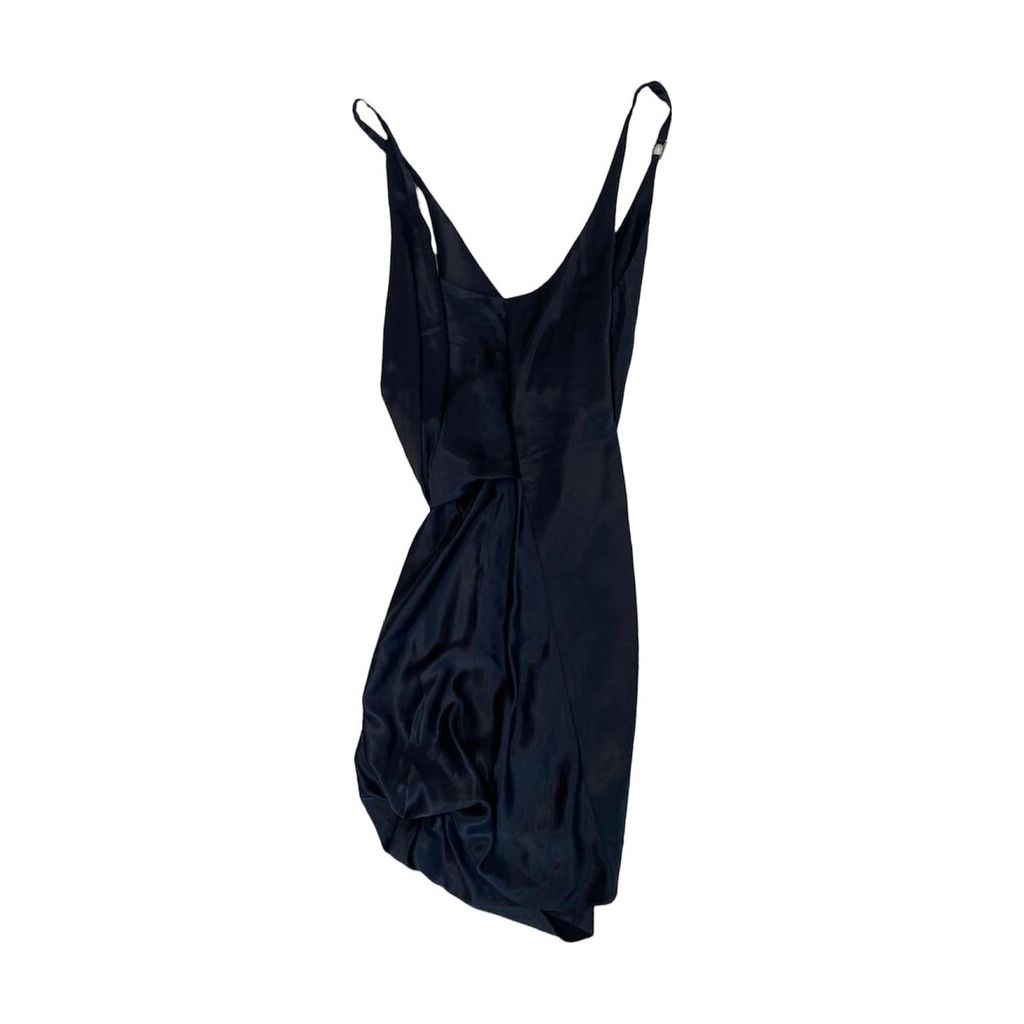 Helmut lang satin fashion slip dress