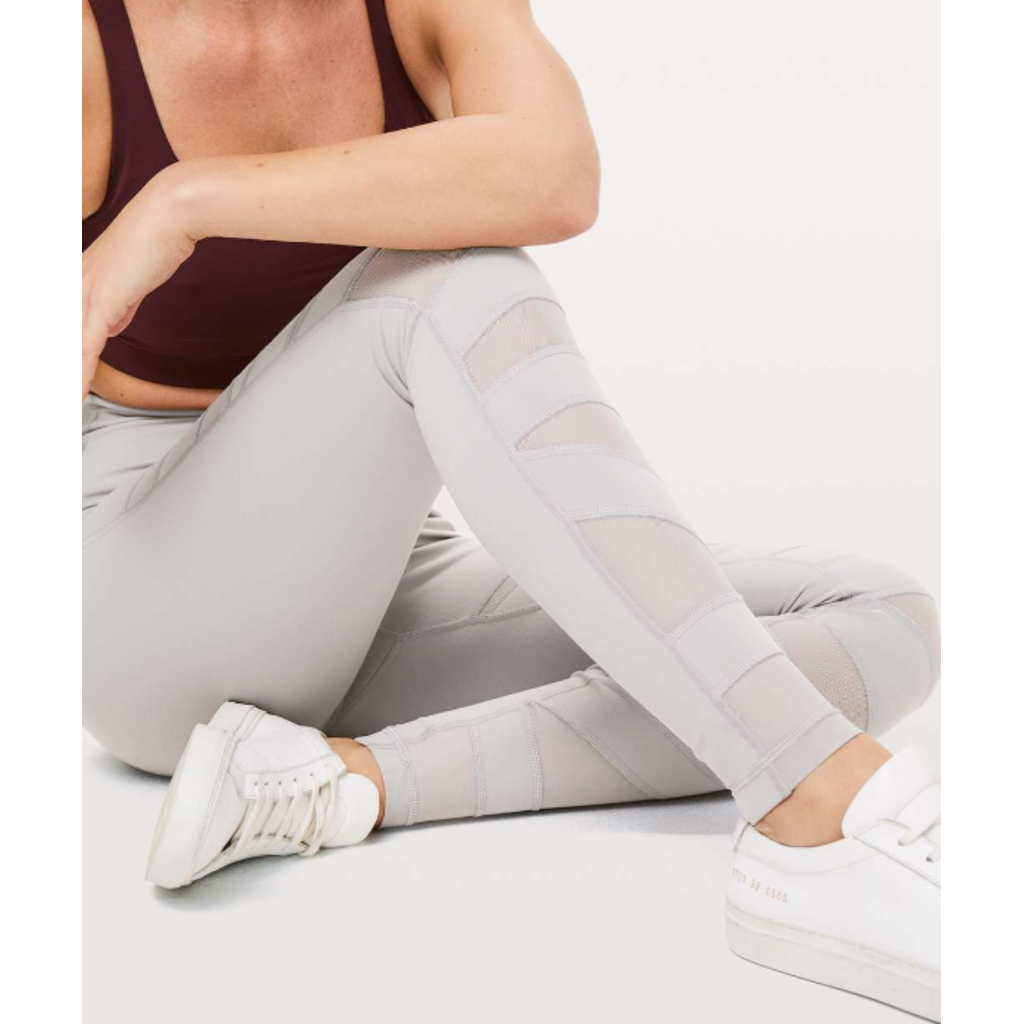 Lululemon Wunder Under Tech store Mesh Leggings