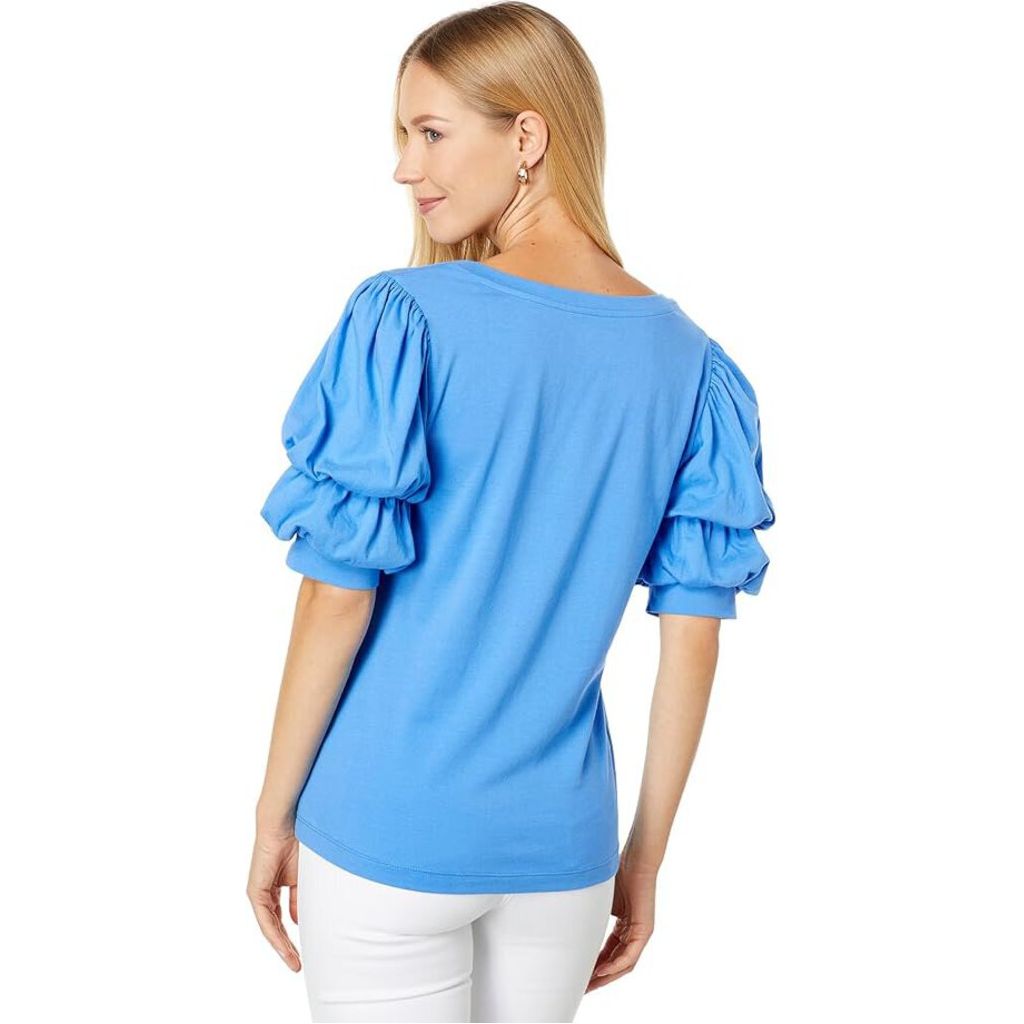 Lilly Pulitzer DiCola top Boca Blue purchases Large