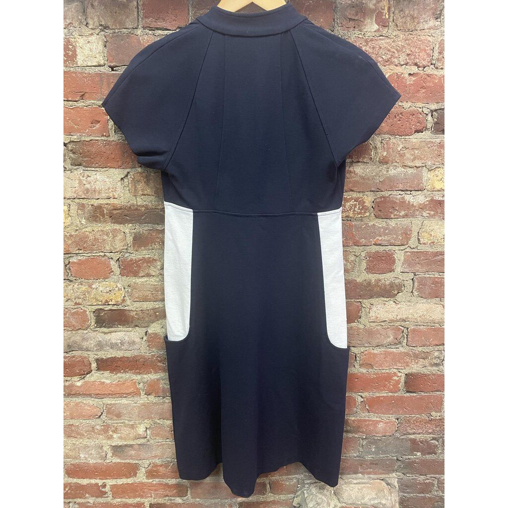 Diane Von Furstenberg Holland V Neck Color Block Dress Size 4 Chic Boutique Consignments