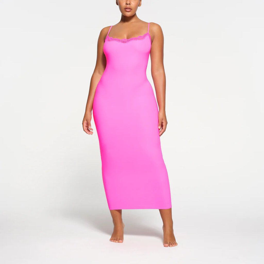 Pink shops skims dress