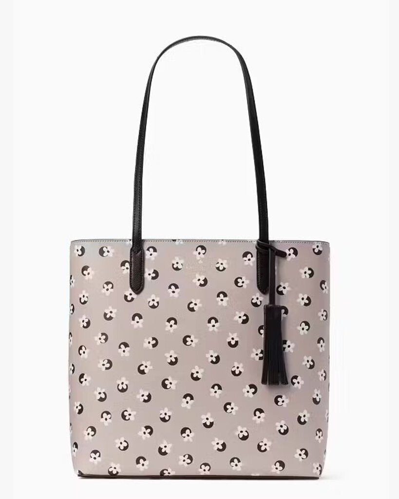 NWT Kate Spade Francesca Tote Beige Black $548 cheapest