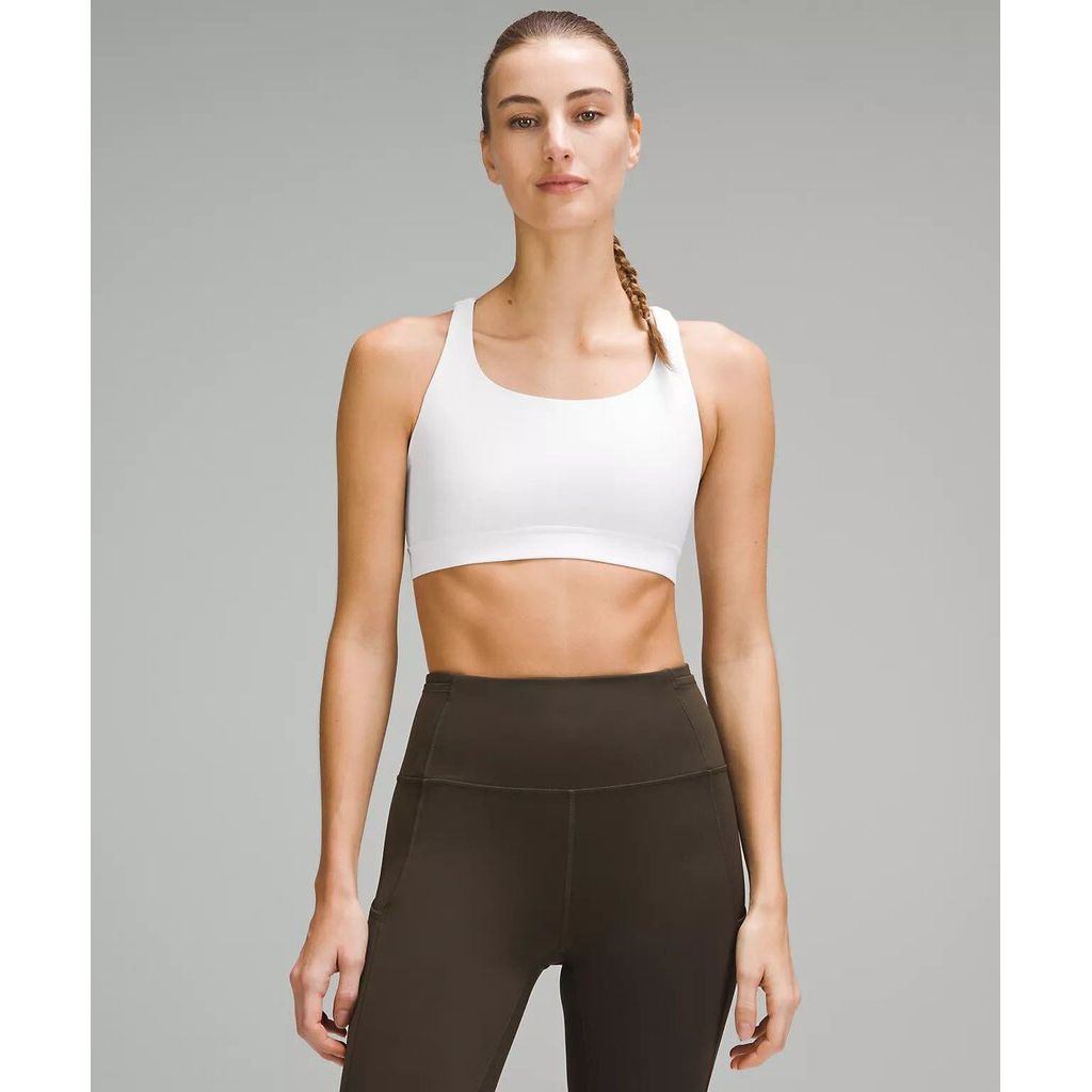 Lululemon white sports bra deals