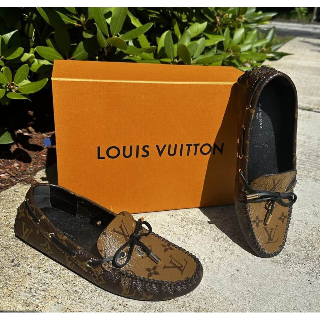 Louis Vuitton, Shoes, Womens Louis Vuitton Gloria Flat Loafer Sz