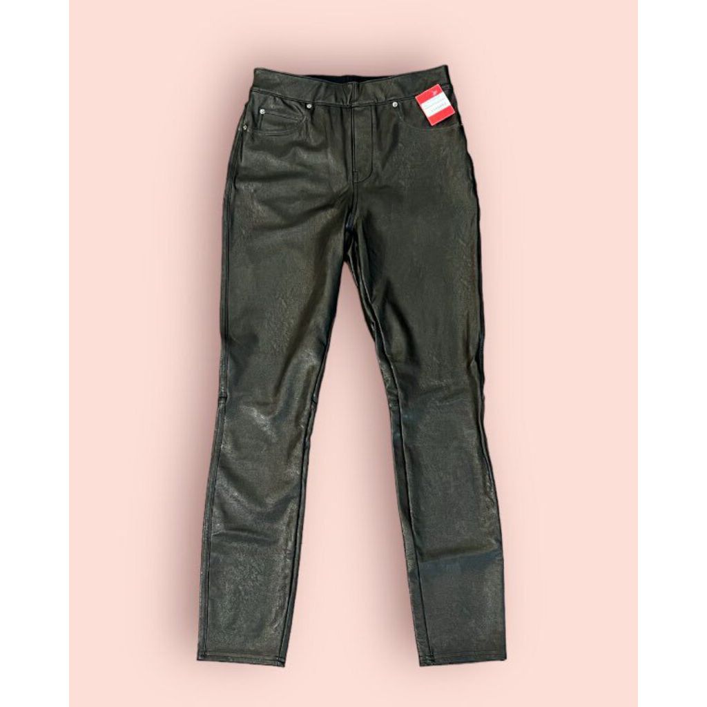 Spanx Leather-Like Ankle Skinny Pants